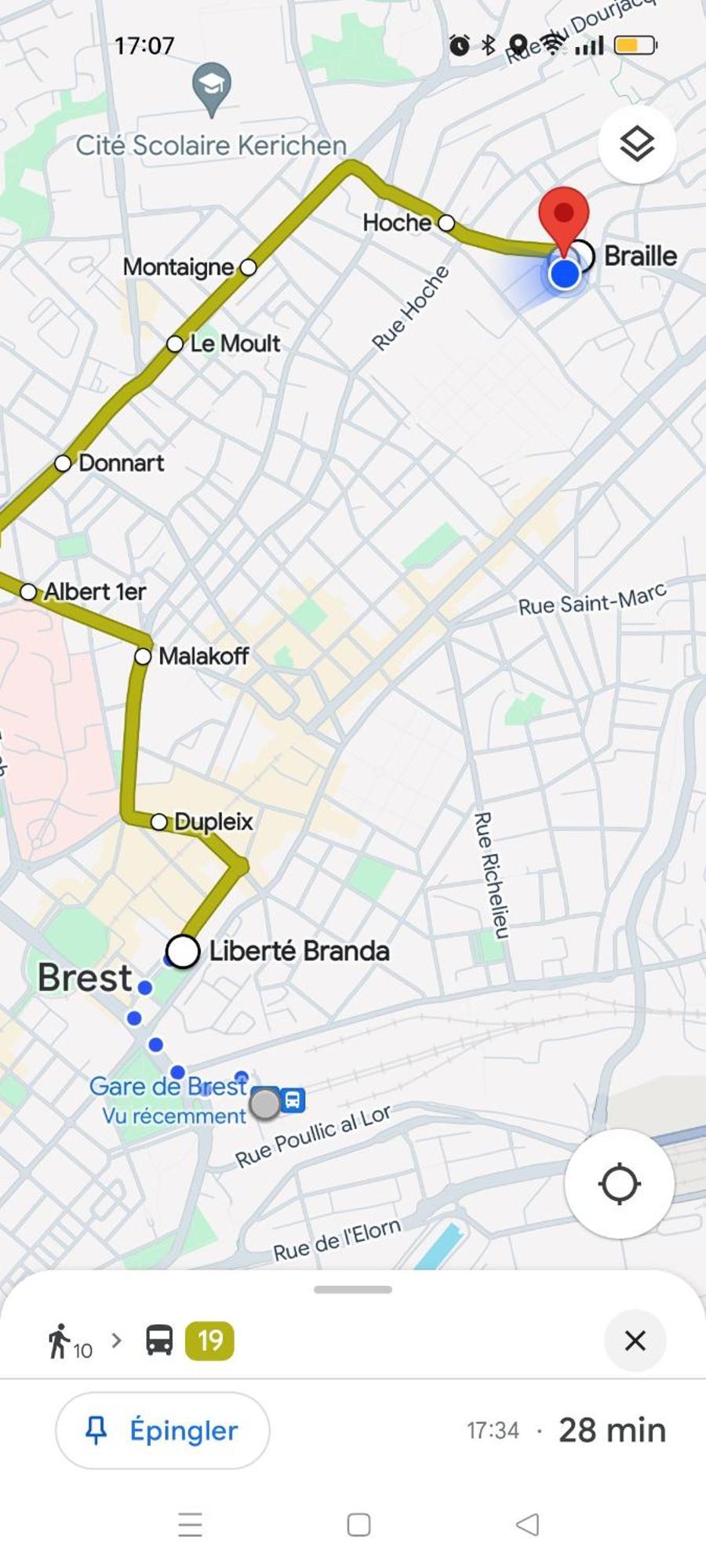 Appartement Lumineux 70 M2 Proche Centre Brest Ngoại thất bức ảnh